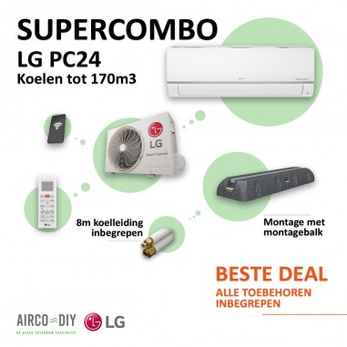 Super Combo Airco LG PC24 WiFi Single...