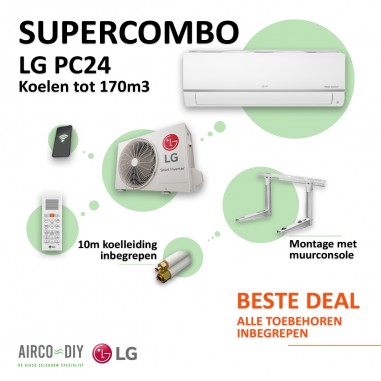 Super Combo Airco LG PC24 WiFi Single...