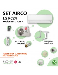 Set Airco LG PC24 WiFi...