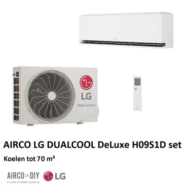 Airco LG H09S1D DUALCOOL DeLuxe...