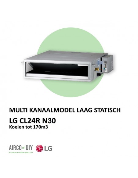 LG CL24F N30 Multi Kanaalmodel Laag statisch kanaalmodel