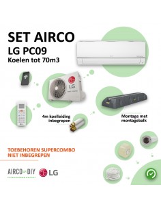 Set Airco LG PC09 WiFi...